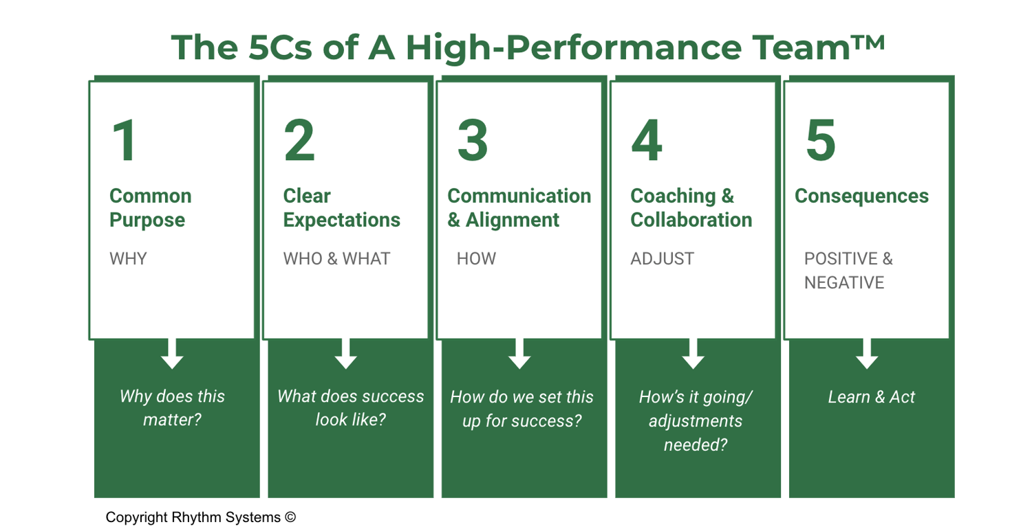 what are the 5 c's presentation